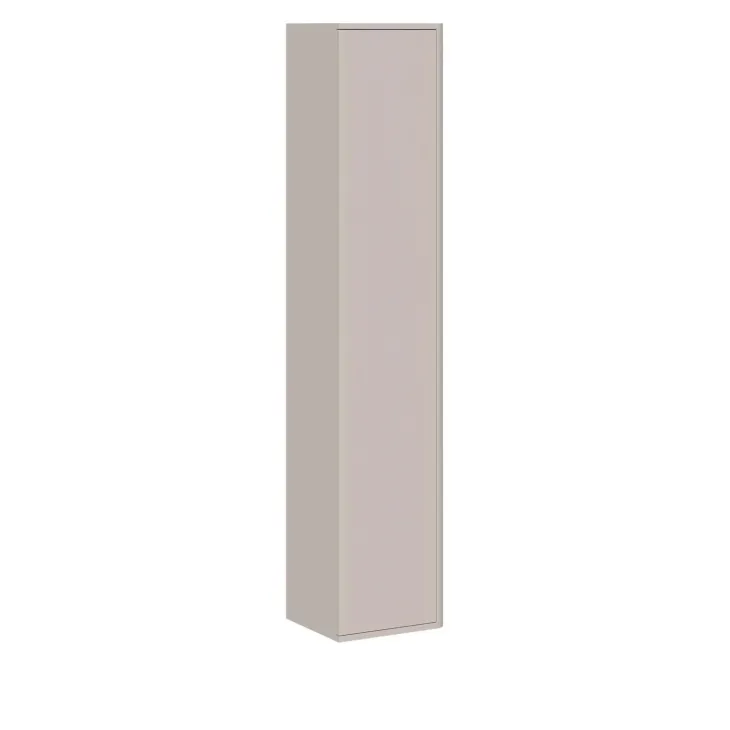 Colonna pensile soggiorno 36x164h cm 1 anta beige cashmere Bellagio