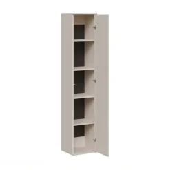 Colonna pensile soggiorno 36x164h cm 1 anta beige cashmere Bellagio