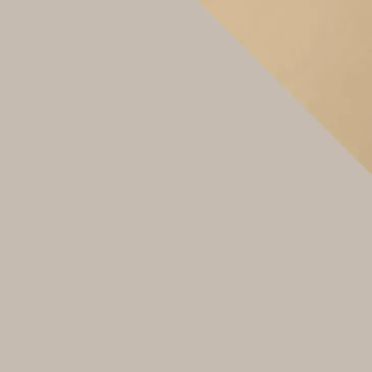 Comodino 56x42h cm 2 cassetti cannettato beige cashmere oro Gatsby
