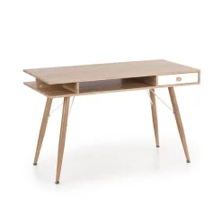 Consolle ingresso scrivania 1 cassetto 120x60cm rovere sonoma bianco Lavanda