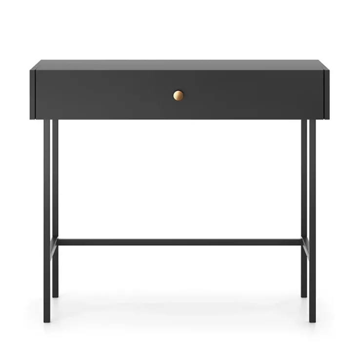 Consolle ingresso 93x79cm 1 cassetto nero Eterna