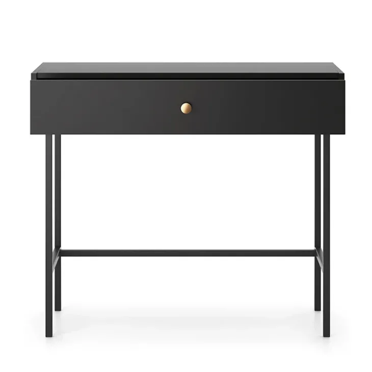 Consolle ingresso 93x79cm 1 cassetto nero Eterna