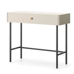 Consolle ingresso 93x79cm 1 cassetto beige Eterna