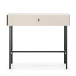 Consolle ingresso 93x79cm 1 cassetto beige Eterna
