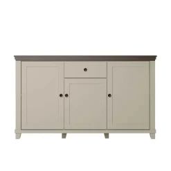 Credenza 160x93h cm 3 ante moderna beige Texel