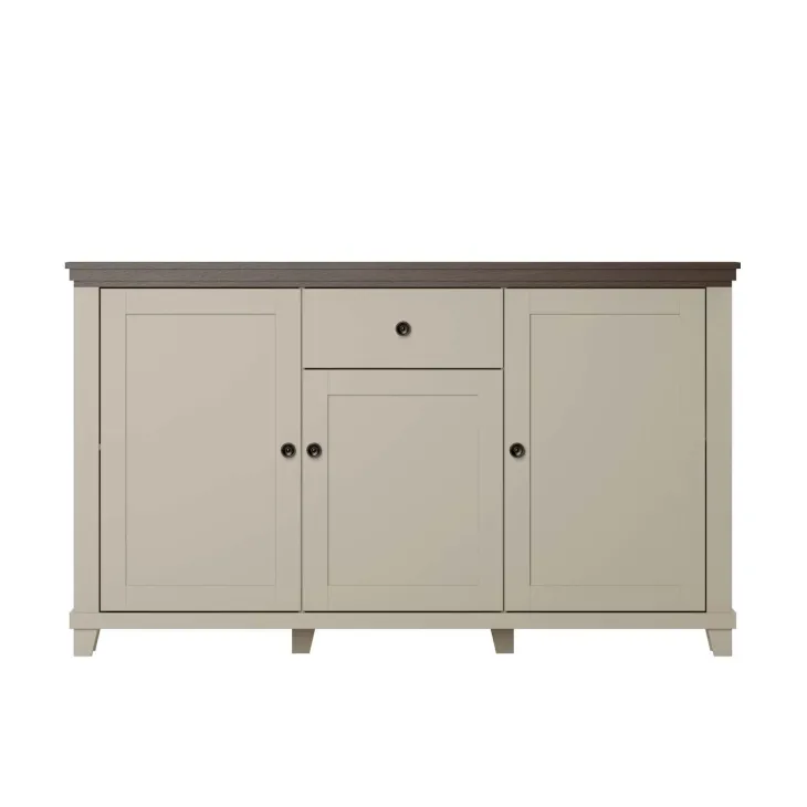 Credenza 160x93h cm 3 ante moderna beige Texel