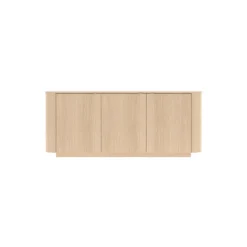 Credenza 180x76h cm 3 ante moderna rovere Alba