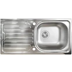 Cucina 255cm componibile lineare moderna bianco rovere Gourmet Pure