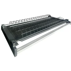 Cucina 255cm componibile lineare moderna bianco rovere Gourmet Prestige