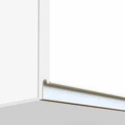 Cucina 255cm componibile lineare moderna bianco rovere Gourmet Prestige