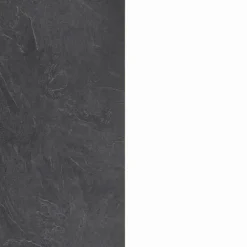 Cucina 255cm componibile lineare moderna bianco grigio pietra Gourmet Prestige