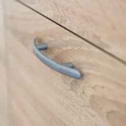 Cucina lineare 180cm completa componibile moderna con vano forno rovere sonoma Dalia