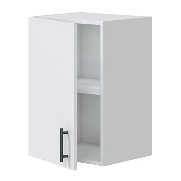 Cucina lineare 220 cm componibile bianco lucido rovere Kimera 4