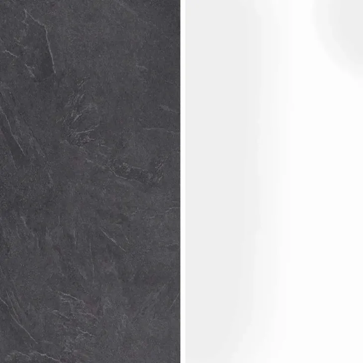 Dispensa cucina bassa 30x85h cm scorrevole bianco grigio pietra Gourmet