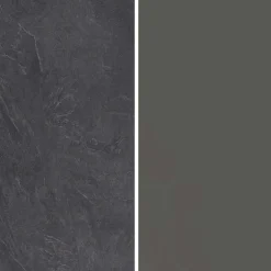 Dispensa cucina bassa 30x85h cm scorrevole antracite grigio pietra Gourmet