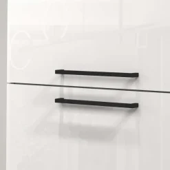Dispensa cucina 60x165h cm 4 ripiani bianco rovere Gourmet