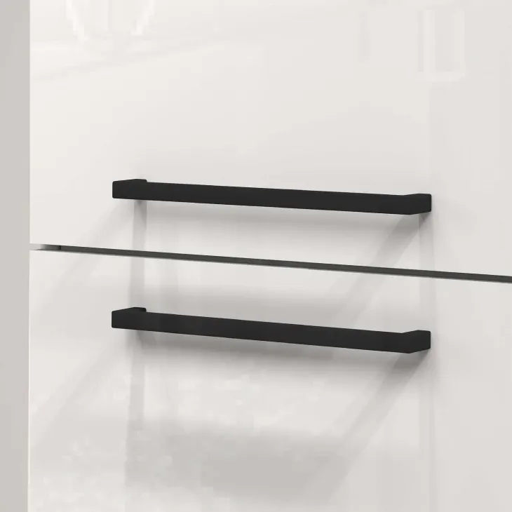 Dispensa cucina 30x165h cm scorrevole bianco rovere Gourmet