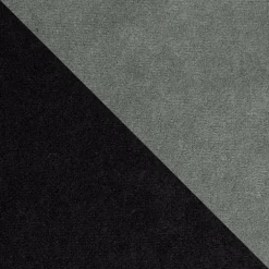 Divano angolare letto reversibile 238x147cm 3 posti grigio nero Flow