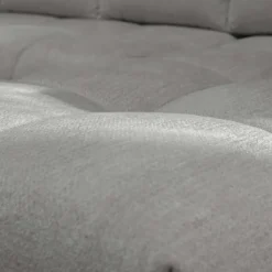 Divano letto angolare reversibile 3 posti 267x185cm box contenitore grigio Sottovoce
