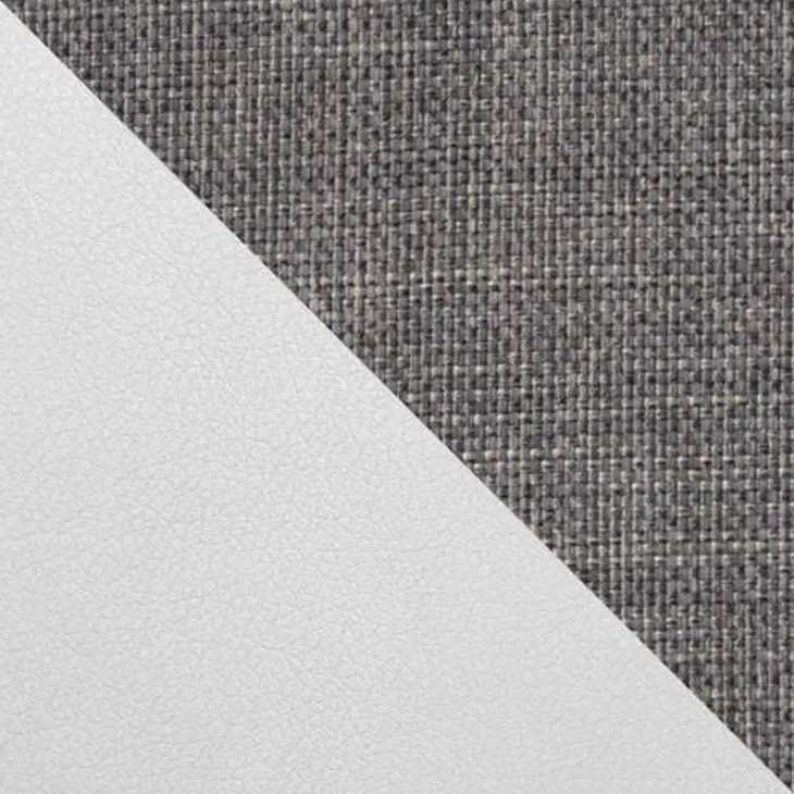 Divano letto angolare sinistra 3 posti 253x188cm grigio bianco Almese