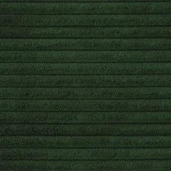 Divano letto 3 posti reversibile 240x140cm matrimoniale angolare velluto a coste verde Appia