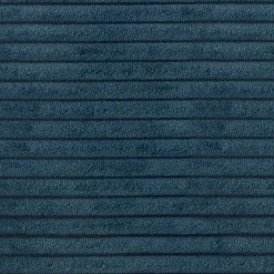Divano letto 3 posti reversibile 240x140cm matrimoniale angolare velluto a coste blu Appia