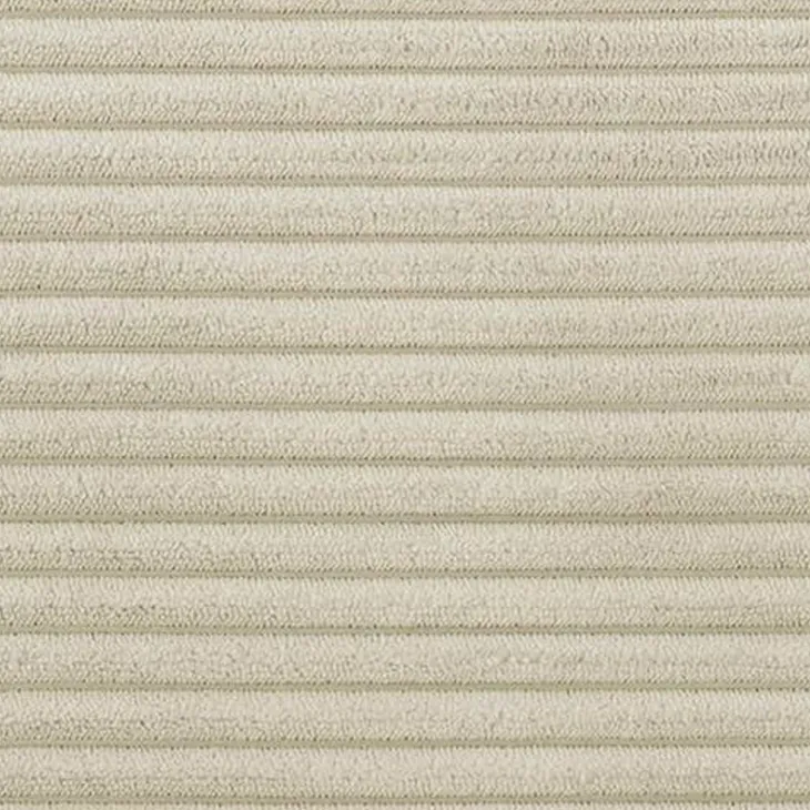 Divano letto 3 posti reversibile 240x140cm matrimoniale angolare velluto a coste beige Appia
