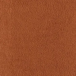 Divano letto 3 posti 248x90cm con contenitore in tessuto velo rosso mattone Floty