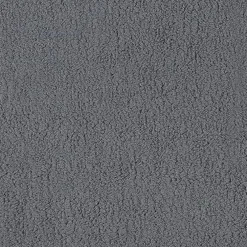 Divano letto 3 posti 248x90cm con contenitore in tessuto velo grigio scuro Floty