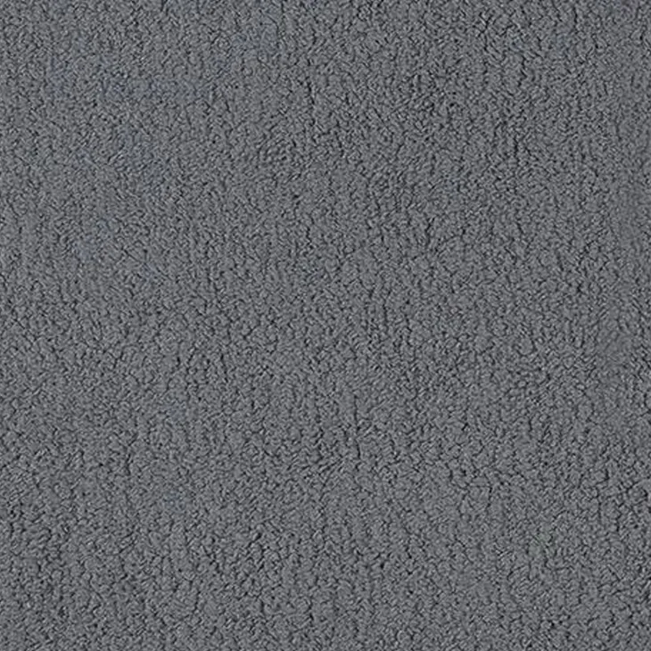 Divano letto 3 posti 248x90cm con contenitore in tessuto velo grigio scuro Floty
