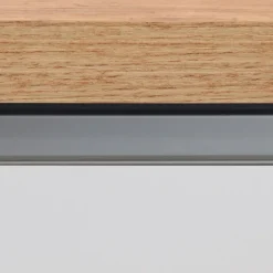 Isola cucina centrale 160x90 cm 2 ante bianco piano rovere Gourmet