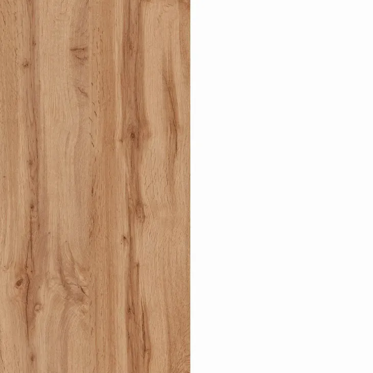 Isola cucina centrale 160x90 cm 2 ante 2 cassetti bianco piano rovere Gourmet