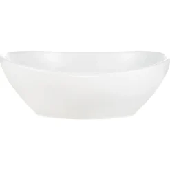 Lavabo bagno da appoggio 41x33cm ceramica bianco Shell