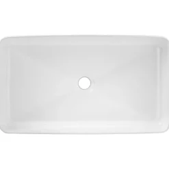 Lavabo bagno da appoggio 61x34cm ceramica bianco Obscur