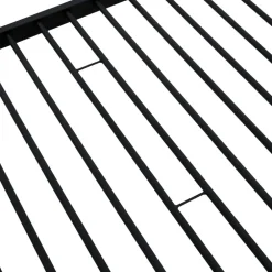 Letto a castello con 2 letti singoli 90x200cm nero Rodin