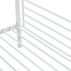 Letto a castello con 2 letti singoli 90x200cm bianco Rodin