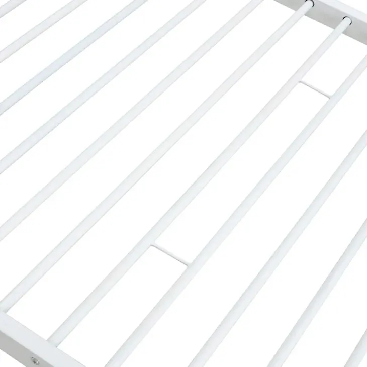 Letto a castello con 2 letti singoli 90x200cm bianco Rodin