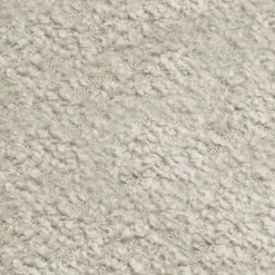 Letto alla francese 140x200cm con rete contenitore imbottito tessuto bouclé beige Aluna