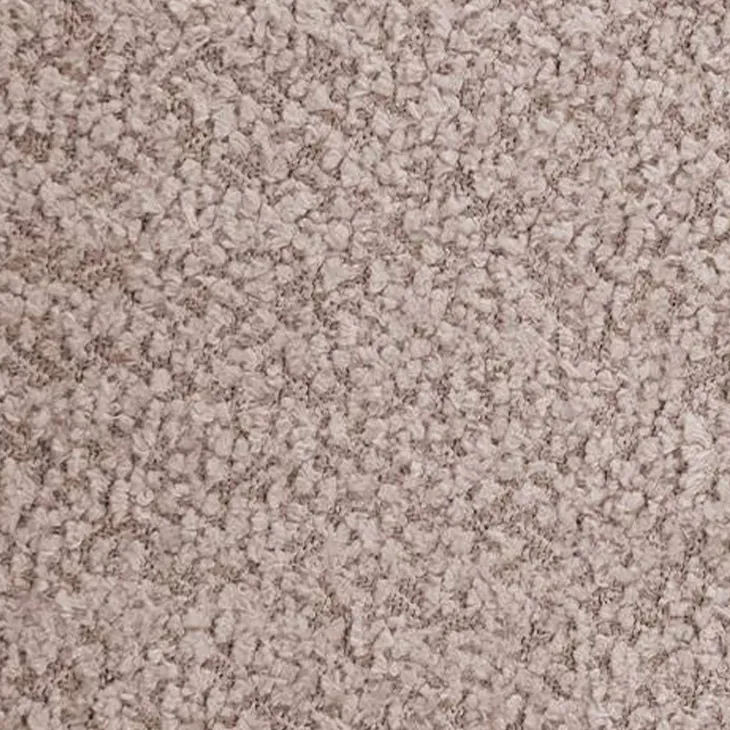 Letto alla francese 140x200cm con rete contenitore imbottito tessuto bouclé rosa Aluna