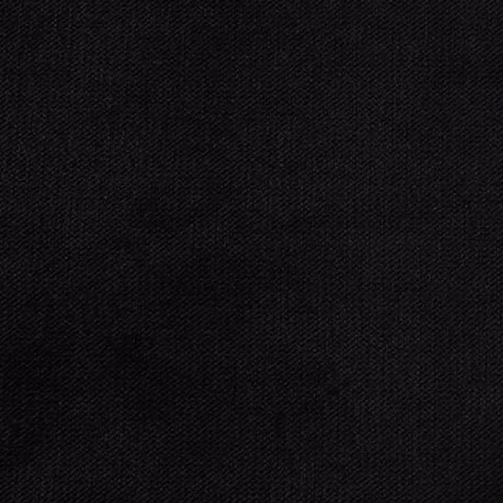 Letto alla francese 140x200cm con rete contenitore imbottito nero Aluna
