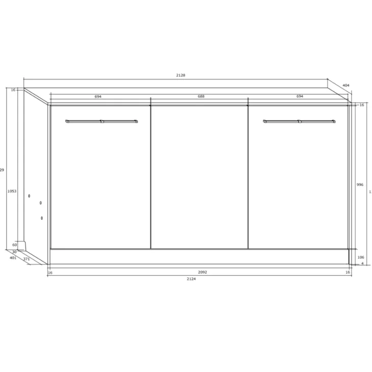 Letto a scomparsa orizzontale 90x200cm singolo rovere rosa Alvin Gihome®