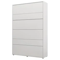 Letto a scomparsa verticale 140x200 cm alla francese bianco Camelio