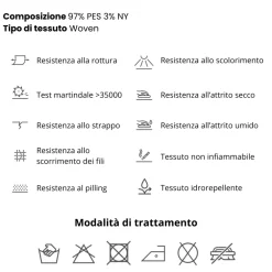 Letto contenitore matrimoniale 160x195 imbottito tessuto tortora DreamSpace