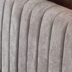 Letto matrimoniale imbottito 160x200cm grigio chiaro Varano