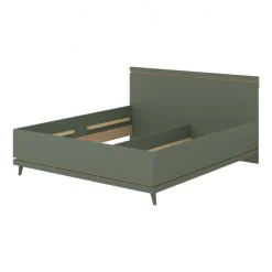 Letto matrimoniale oversize 180x200 cm moderno verde salvia Yu