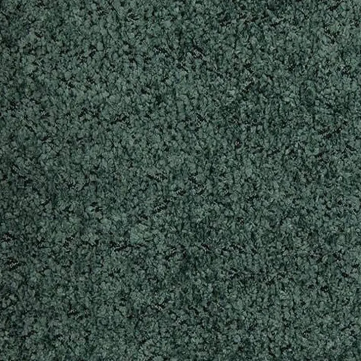 Letto matrimoniale 160x200cm con rete contenitore imbottito tessuto bouclé verde Aluna