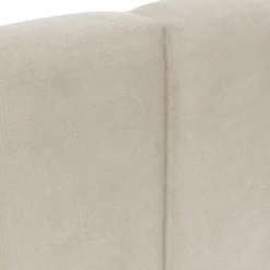 Letto matrimoniale 160x200 cm con rete contenitore imbottito beige Cometa