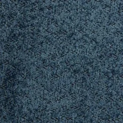 Letto oversize 180x200cm con rete contenitore imbottito tessuto bouclé turchese Aluna