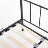 Letto una piazza e mezza moderno 120x200cm nero Stella