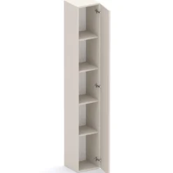 Libreria moderna 84x186h cm 1 anta beige Sunset 1004